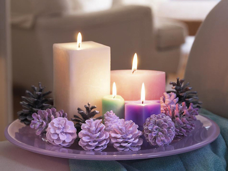 purple-candles